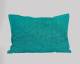 Blue color plain pure cotton pillow cover at manufacturer price